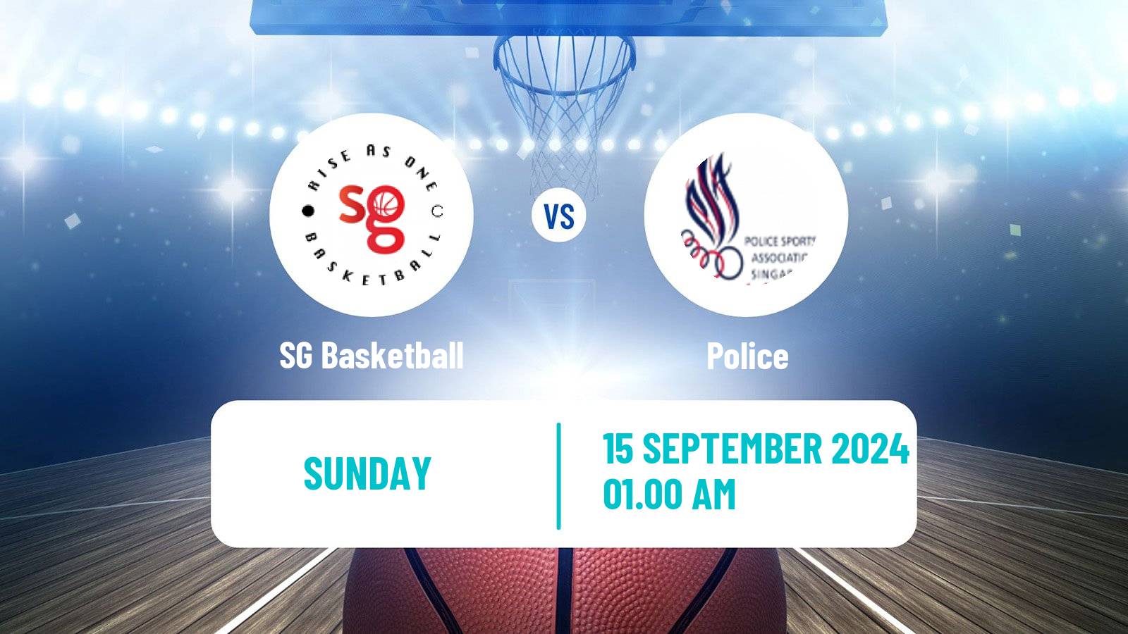 Basketball Singapore NBL SG Basketball - Police