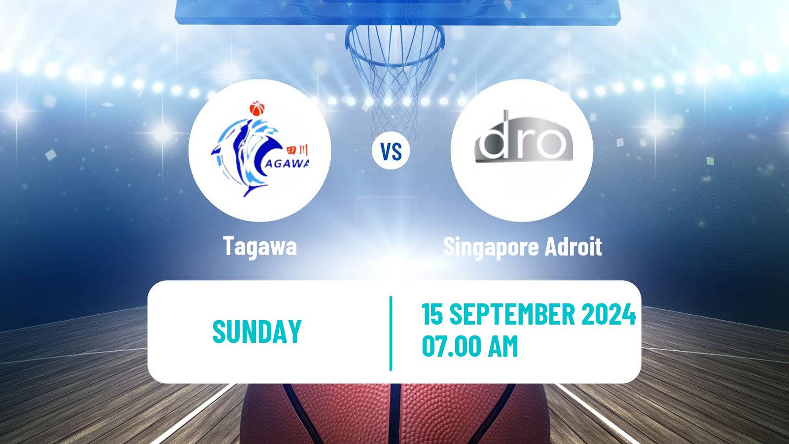 Basketball Singapore NBL Tagawa - Singapore Adroit