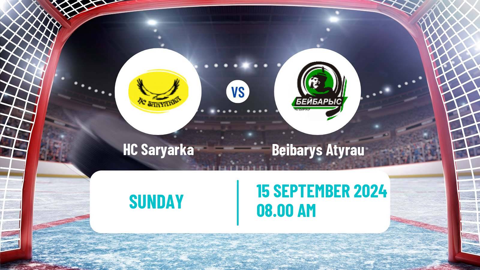 Hockey Kazakh Ice Hockey Championship Saryarka - Beibarys Atyrau