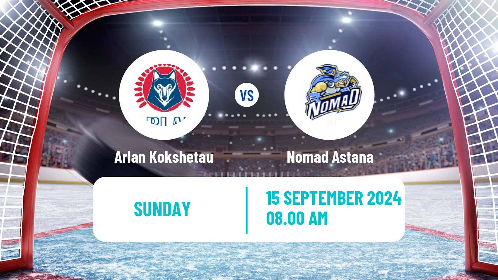 Hockey Kazakh Ice Hockey Championship Arlan Kokshetau - Nomad