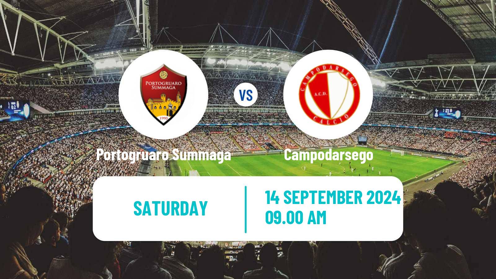 Soccer Italian Serie D - Group C Portogruaro Summaga - Campodarsego