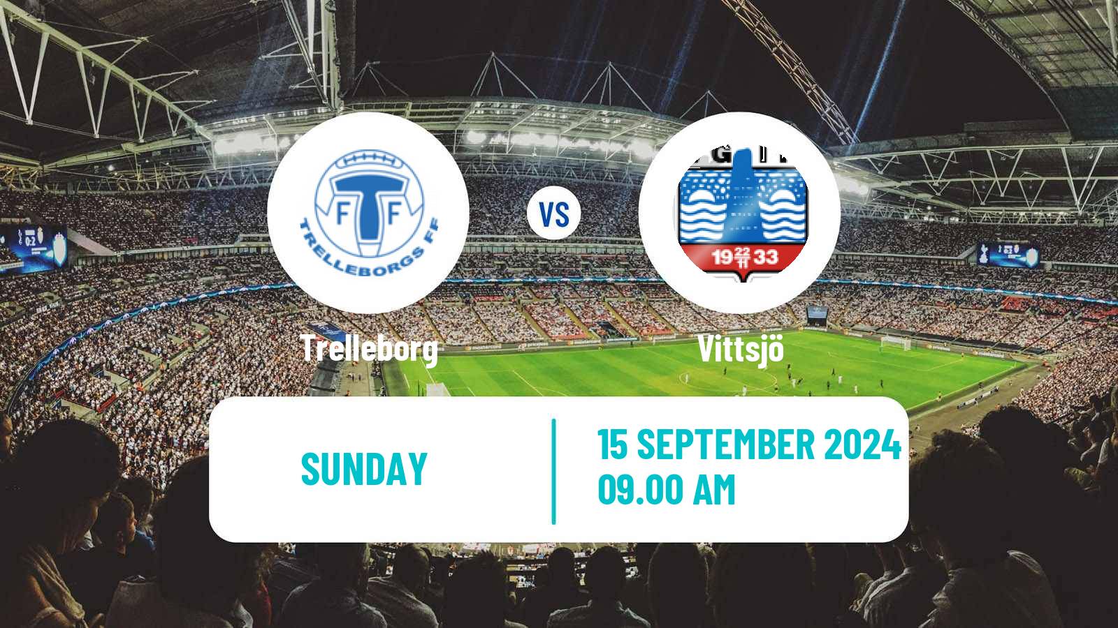 Soccer Swedish Allsvenskan Women Trelleborg - Vittsjö