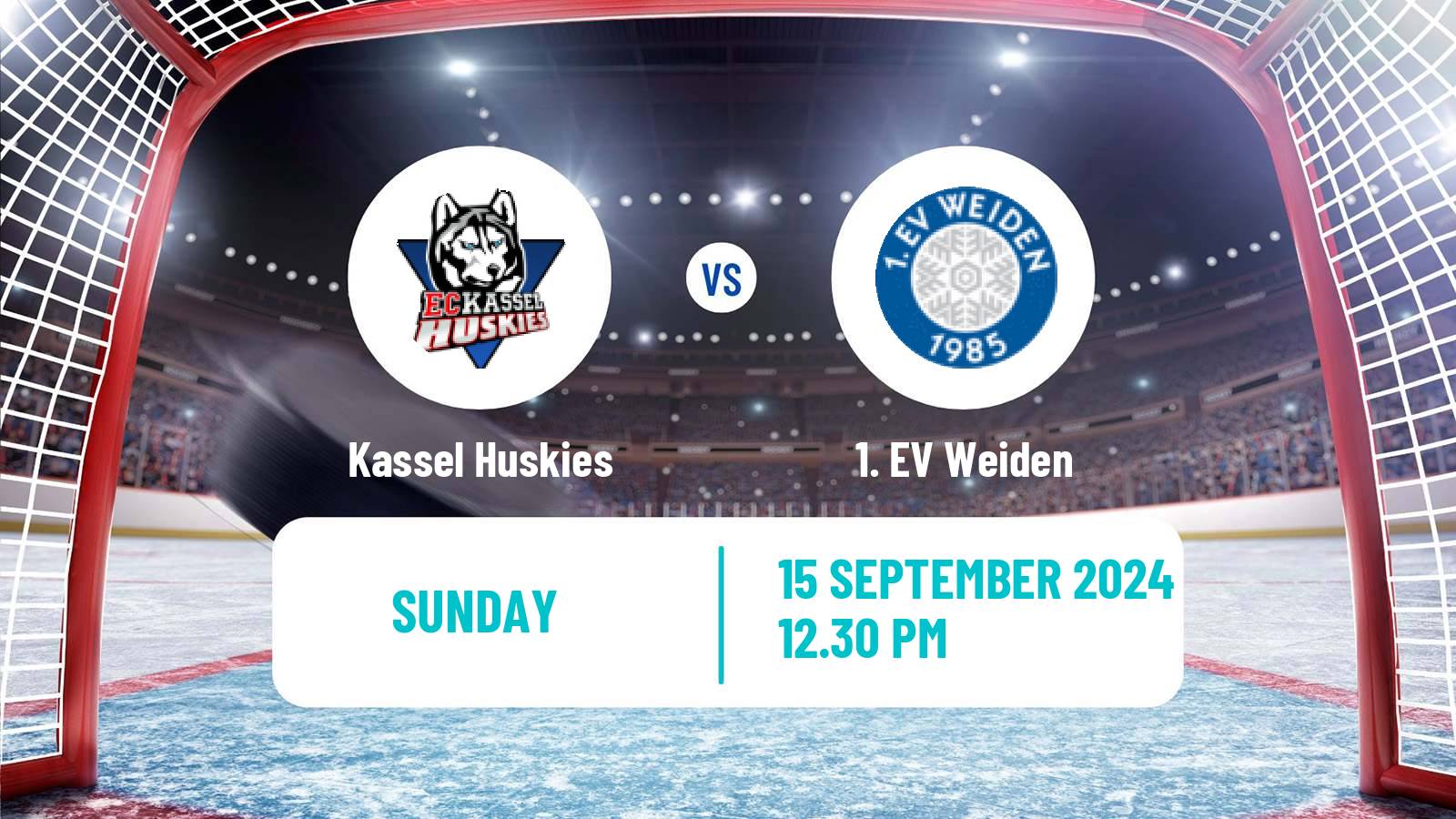 Hockey German DEL2 Kassel Huskies - Weiden