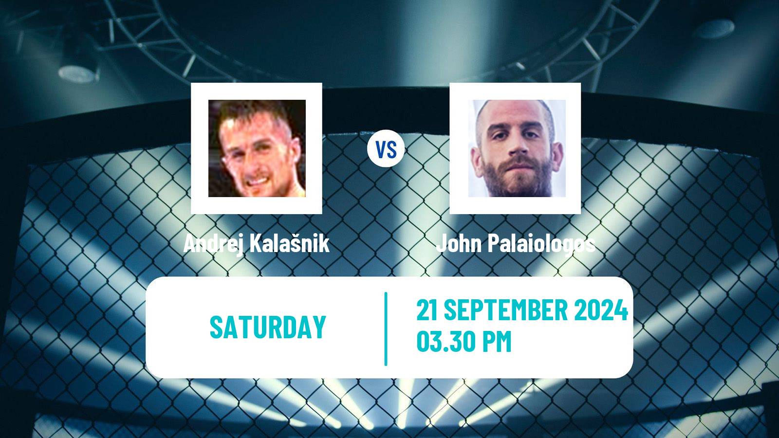 MMA Welterweight Oktagon Men Andrej Kalašnik - John Palaiologos