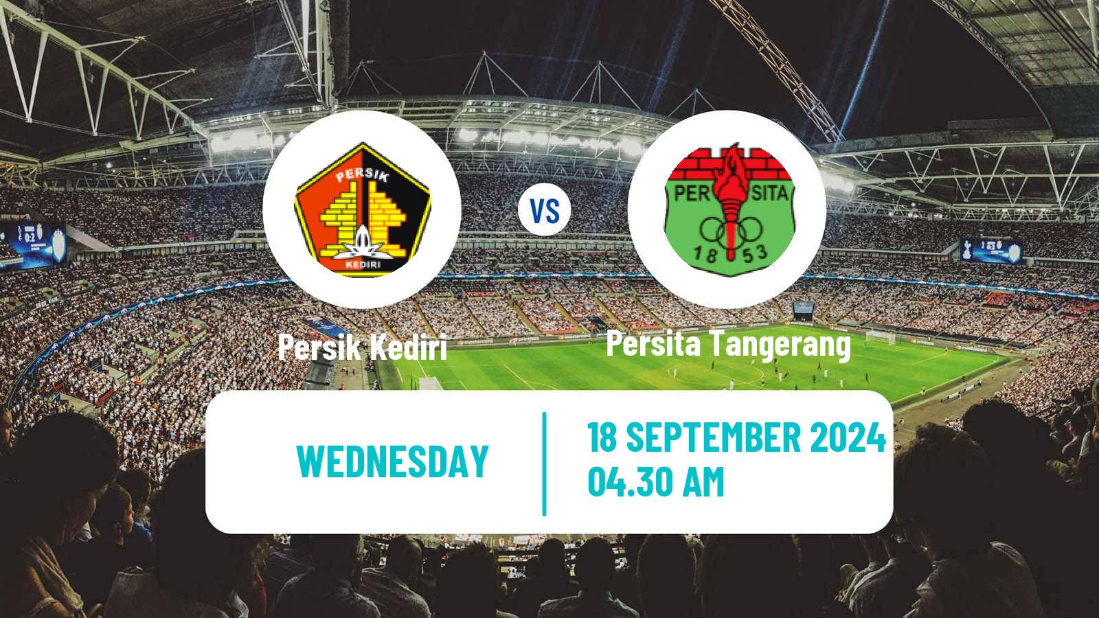 Soccer Indonesian Liga 1 Persik Kediri - Persita Tangerang