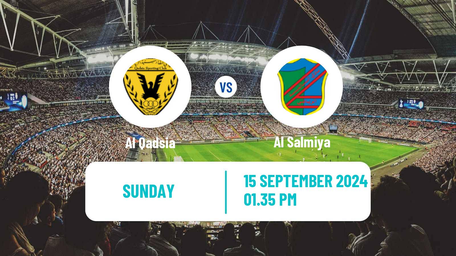 Soccer Kuwaiti Premier League Al Qadsia - Al Salmiya