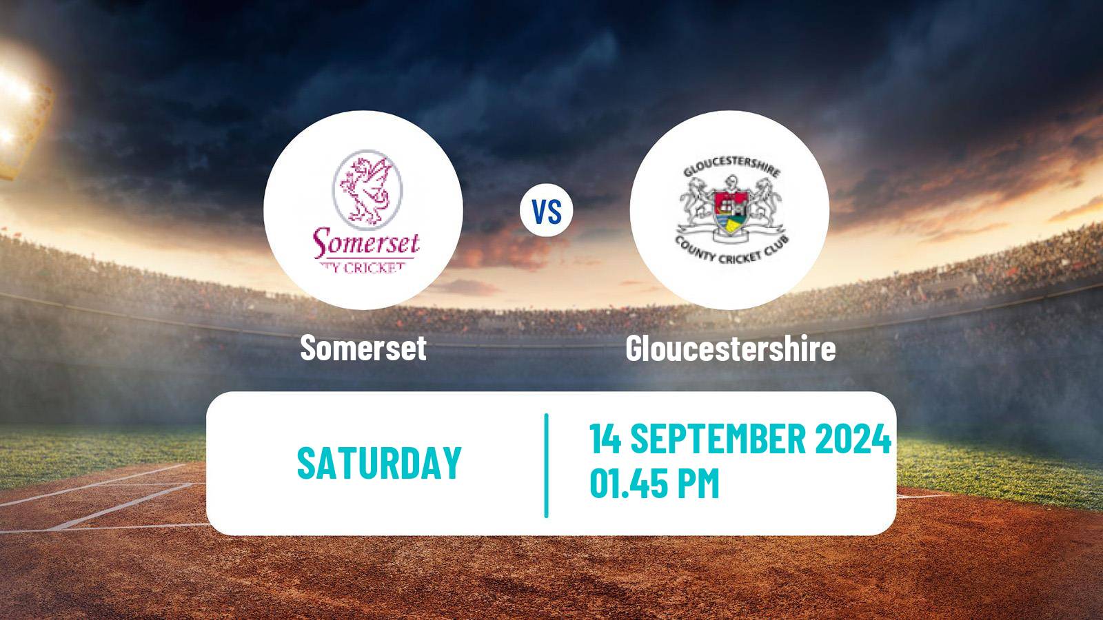 Cricket Vitality Blast Somerset - Gloucestershire