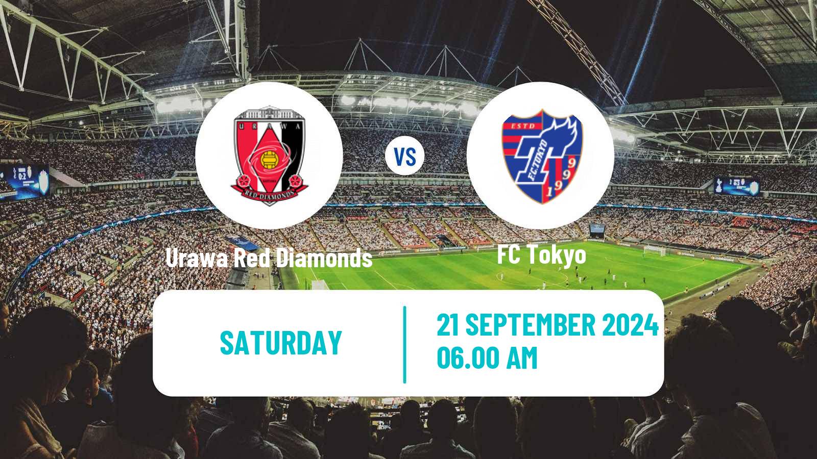 Soccer Japan J1 League Urawa Red Diamonds - Tokyo