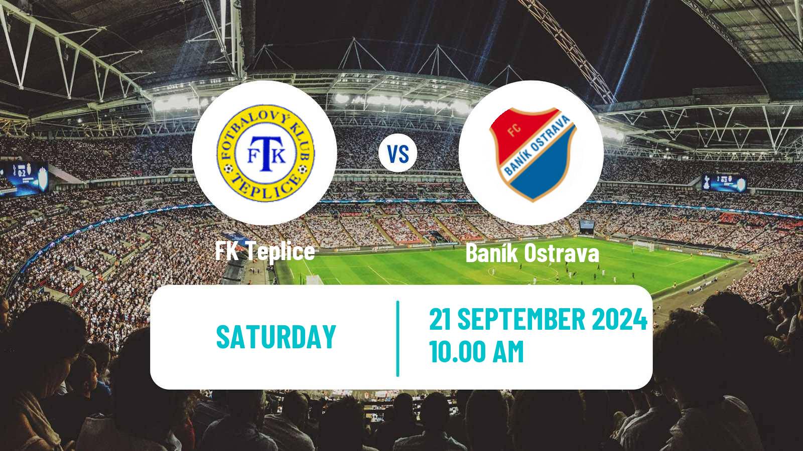 Soccer Czech 1 Liga Teplice - Baník Ostrava