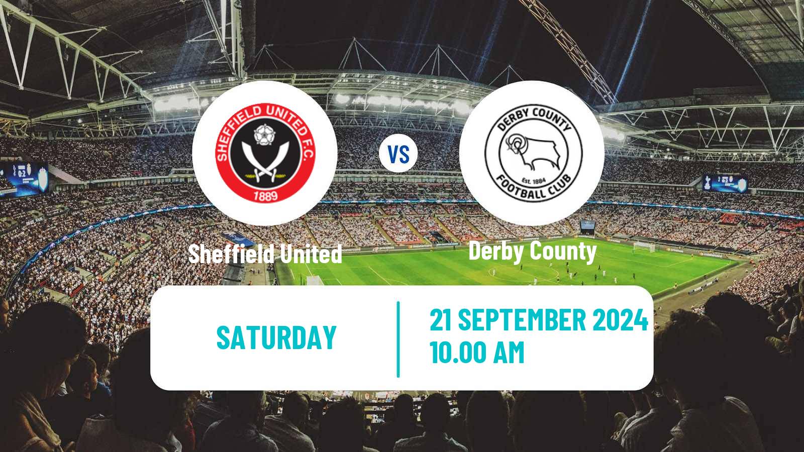 Soccer English League Championship Sheffield United - Derby County