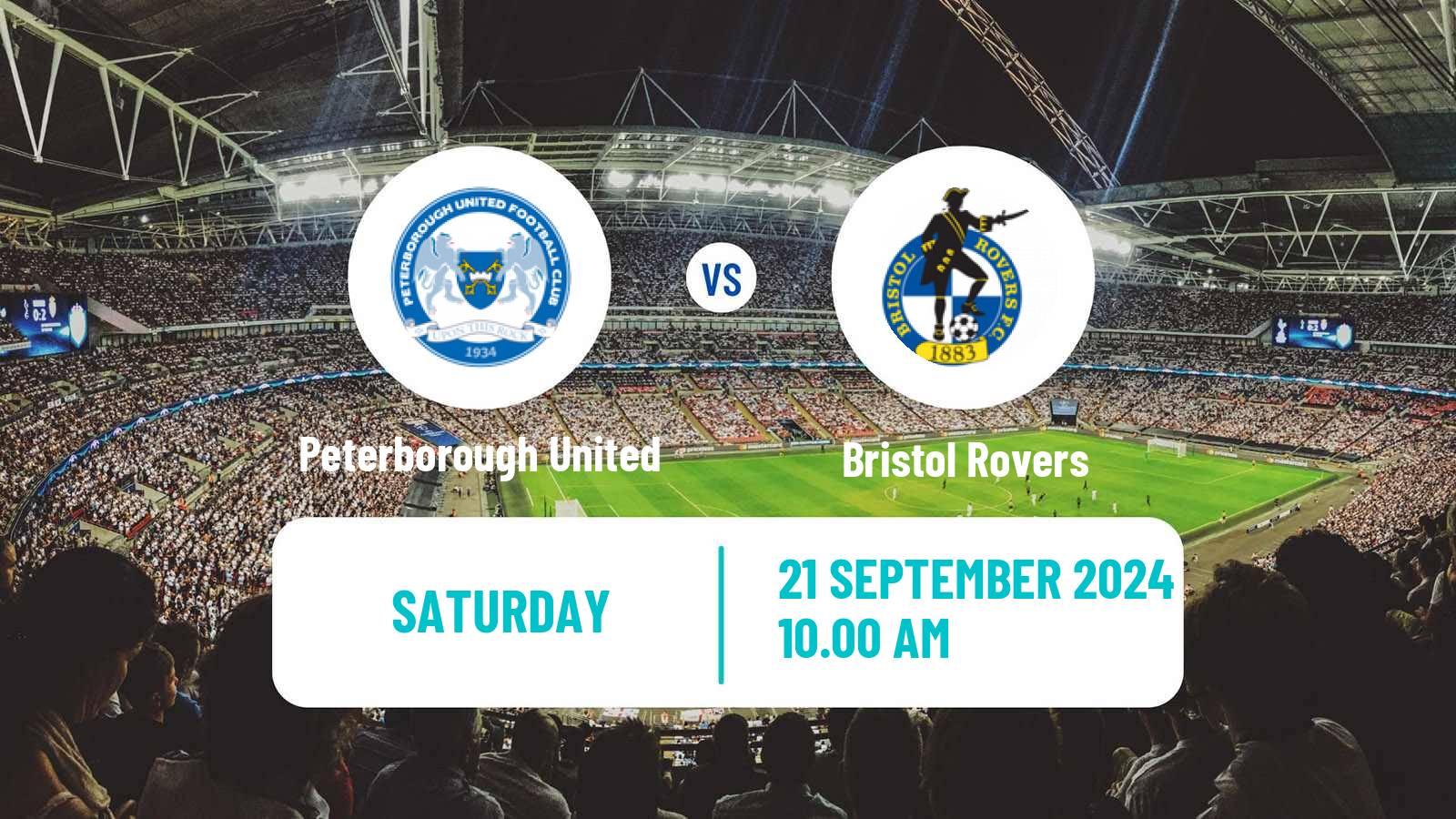 Soccer English League One Peterborough United - Bristol Rovers