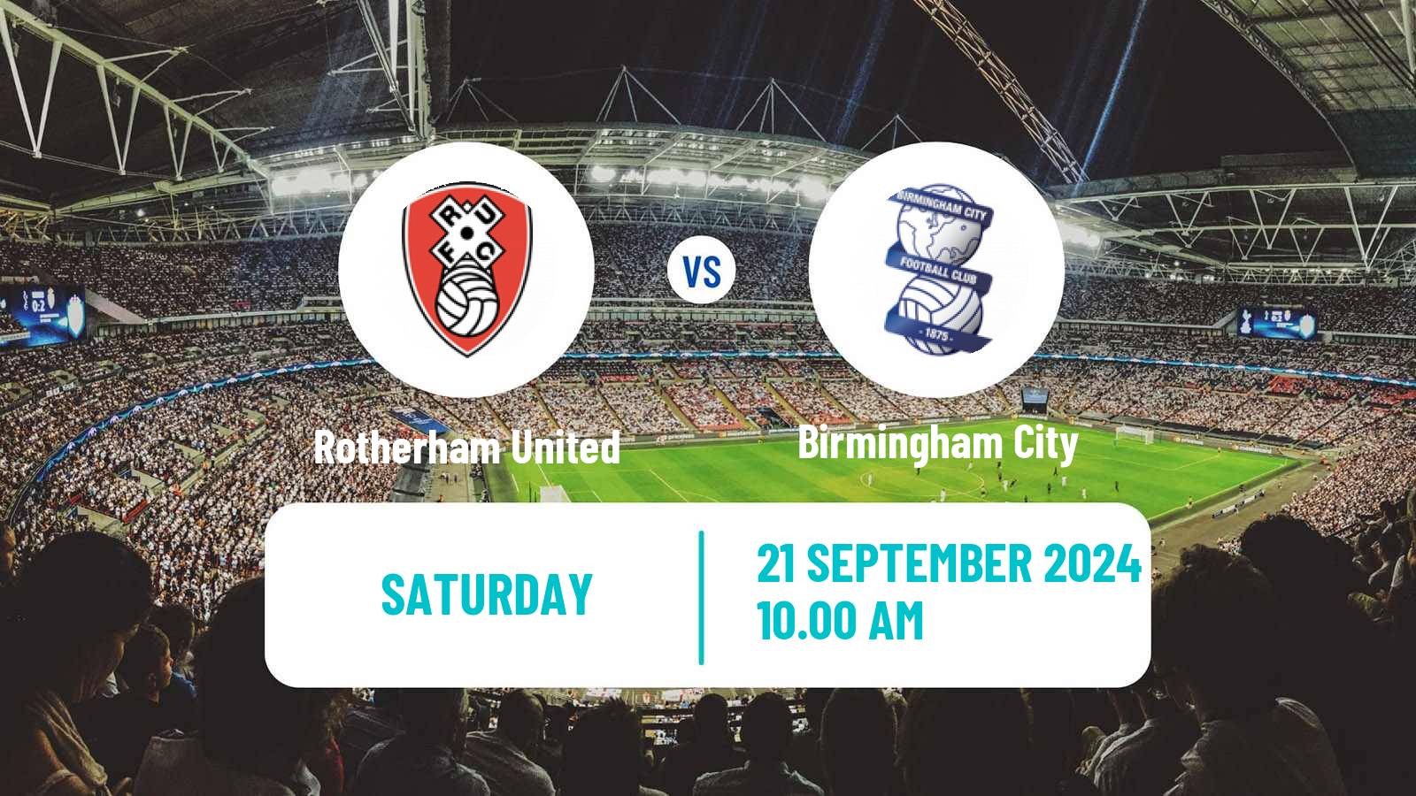 Soccer English League One Rotherham United - Birmingham City