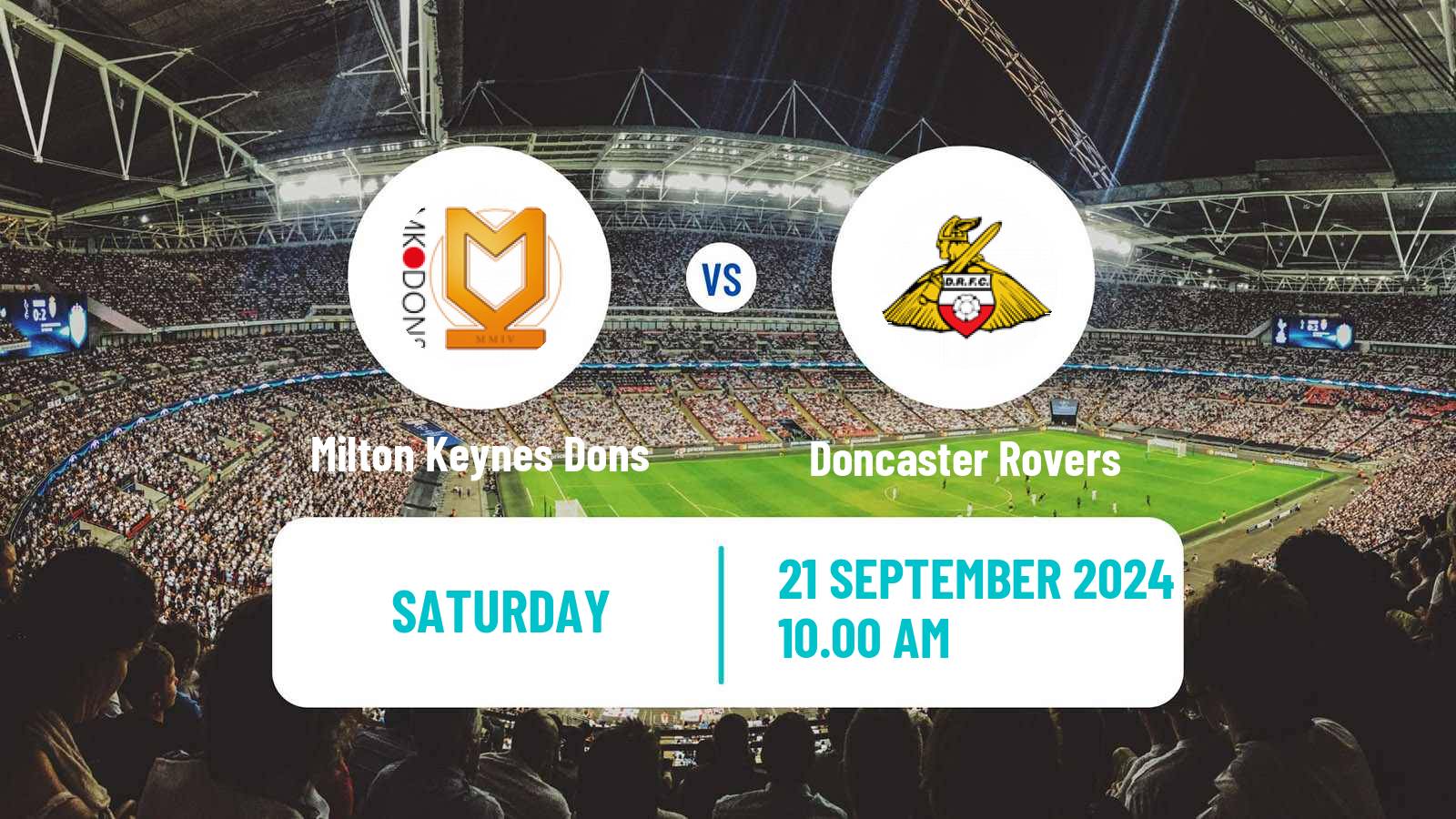 Soccer English League Two Milton Keynes Dons - Doncaster Rovers