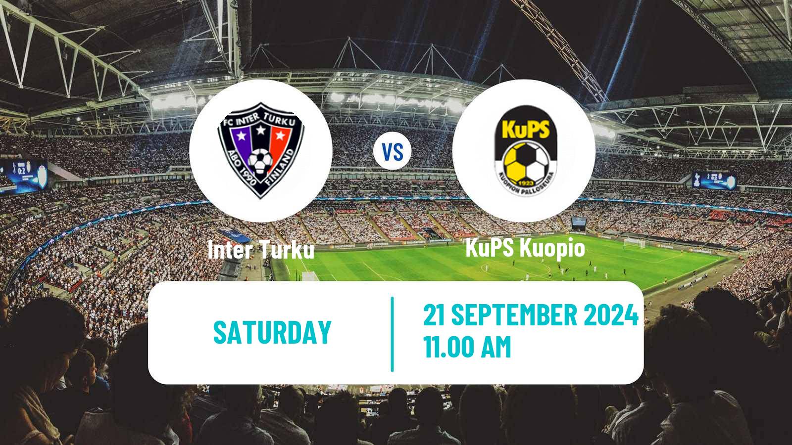 Soccer Finnish Cup Inter Turku - KuPS Kuopio