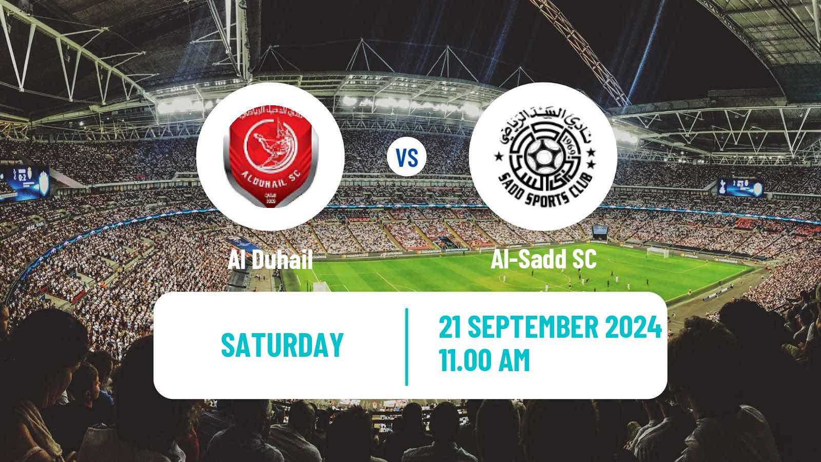 Soccer Qatar QSL Al Duhail - Al-Sadd