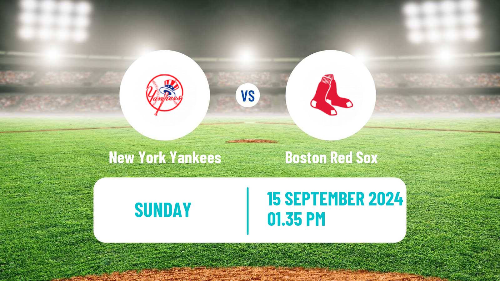 Baseball MLB New York Yankees - Boston Red Sox