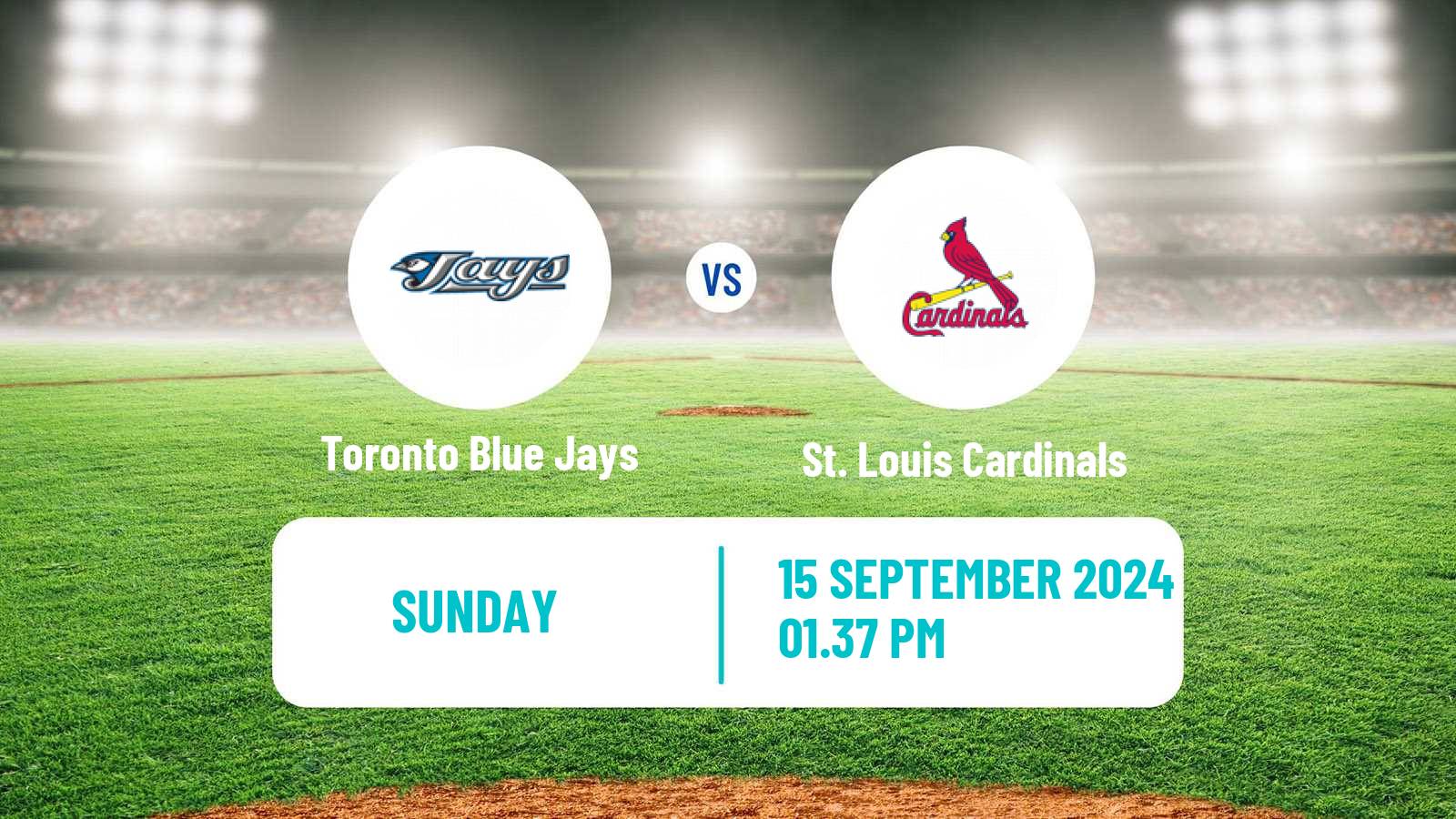 Baseball MLB Toronto Blue Jays - St. Louis Cardinals