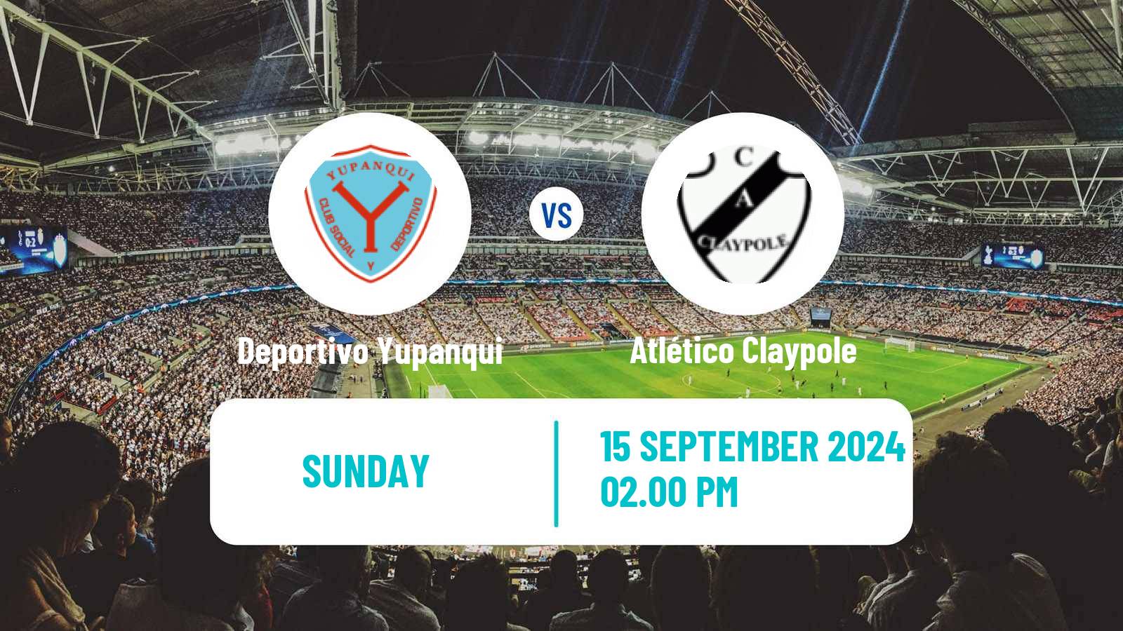 Soccer Argentinian Primera C Deportivo Yupanqui - Atlético Claypole