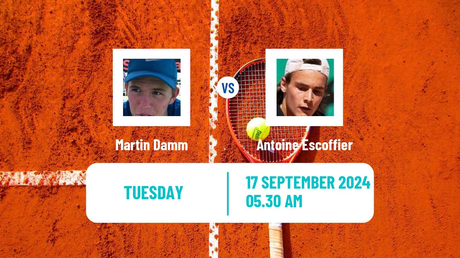 Tennis St Tropez Challenger Men Martin Damm - Antoine Escoffier