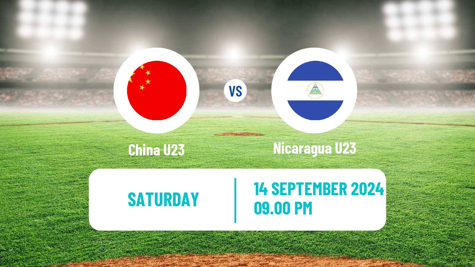 Baseball World Cup U23 Baseball China U23 - Nicaragua U23