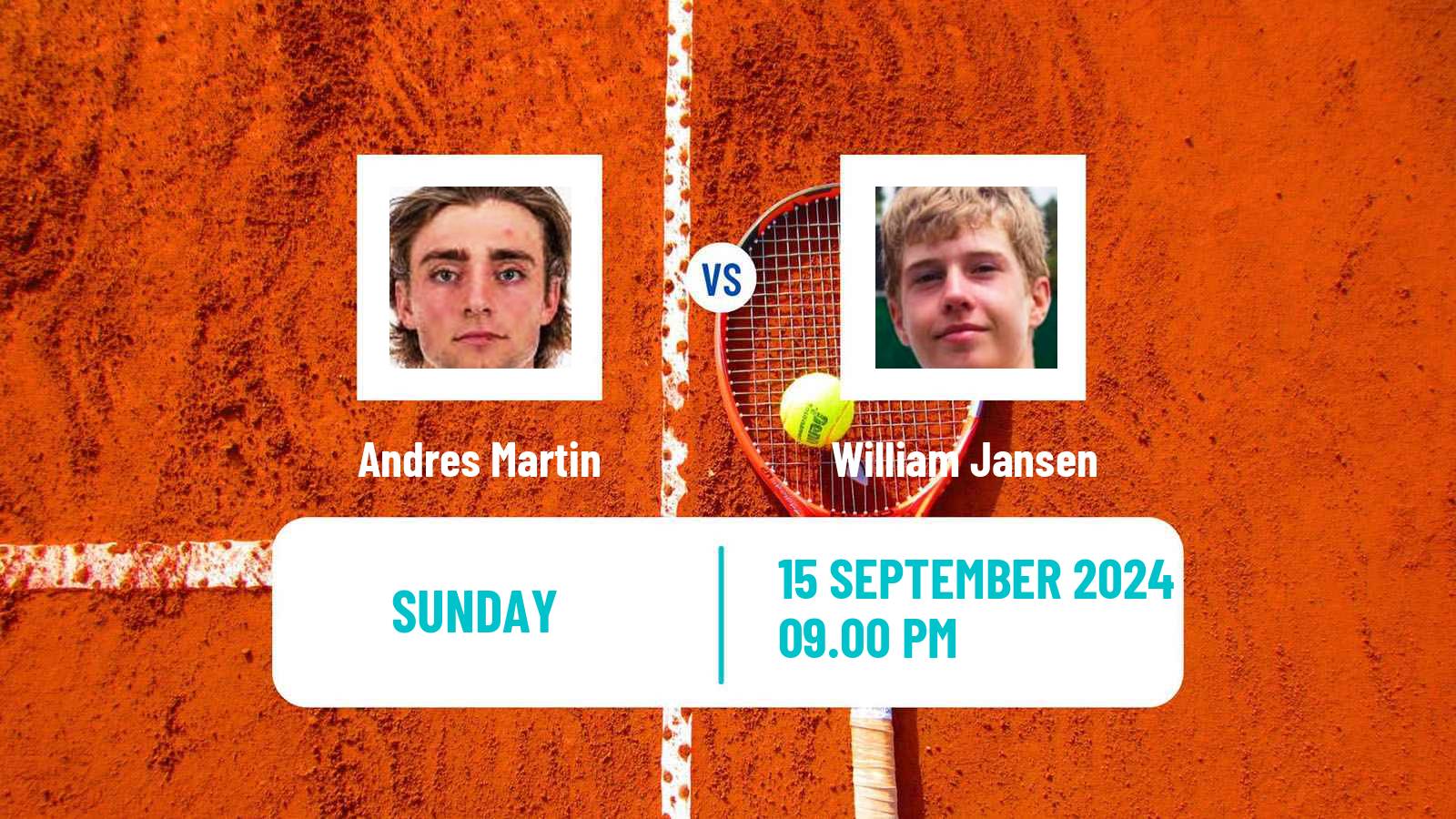 Tennis Columbus Challenger Men Andres Martin - William Jansen