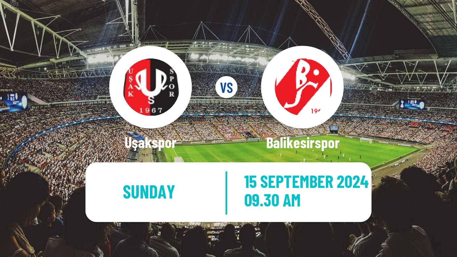 Soccer Turkish 3 Lig Group 2 Uşakspor - Balikesirspor