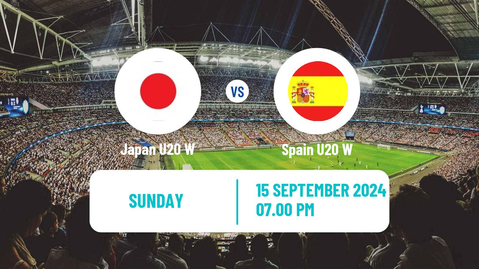 Soccer World Cup U20 Women Japan U20 W - Spain U20 W