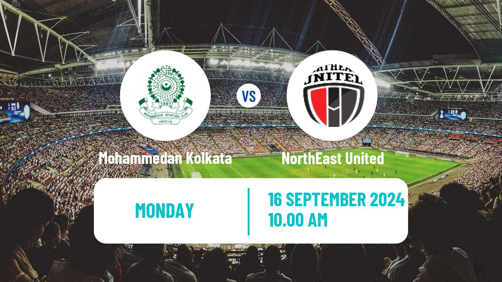 Soccer Indian ISL Mohammedan Kolkata - NorthEast United