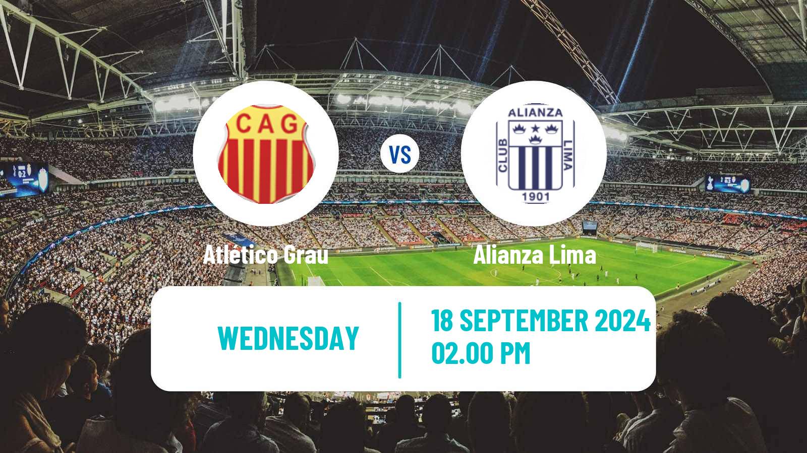 Soccer Peruvian Liga 1 Atlético Grau - Alianza Lima