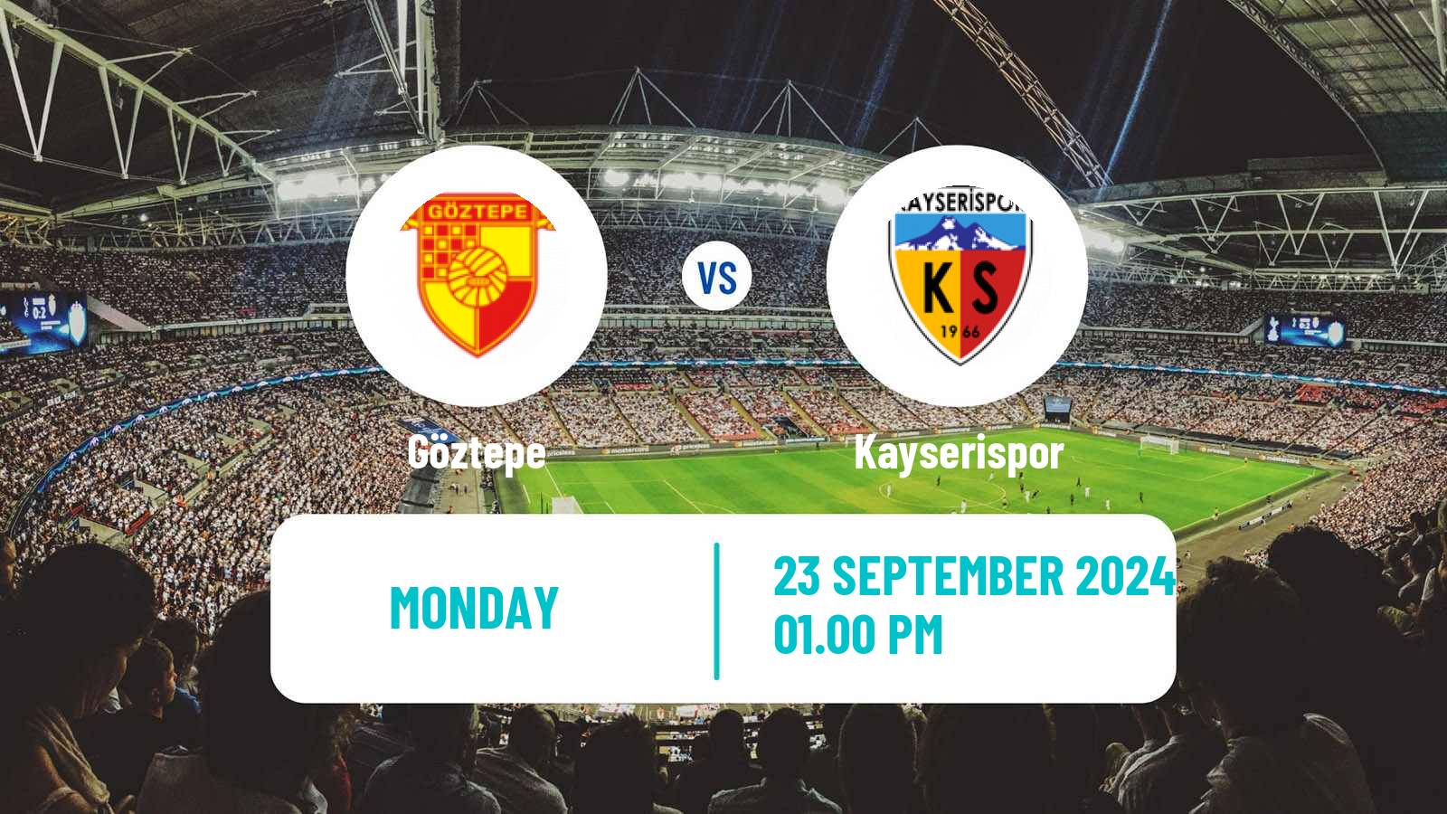 Soccer Turkish Super League Göztepe - Kayserispor