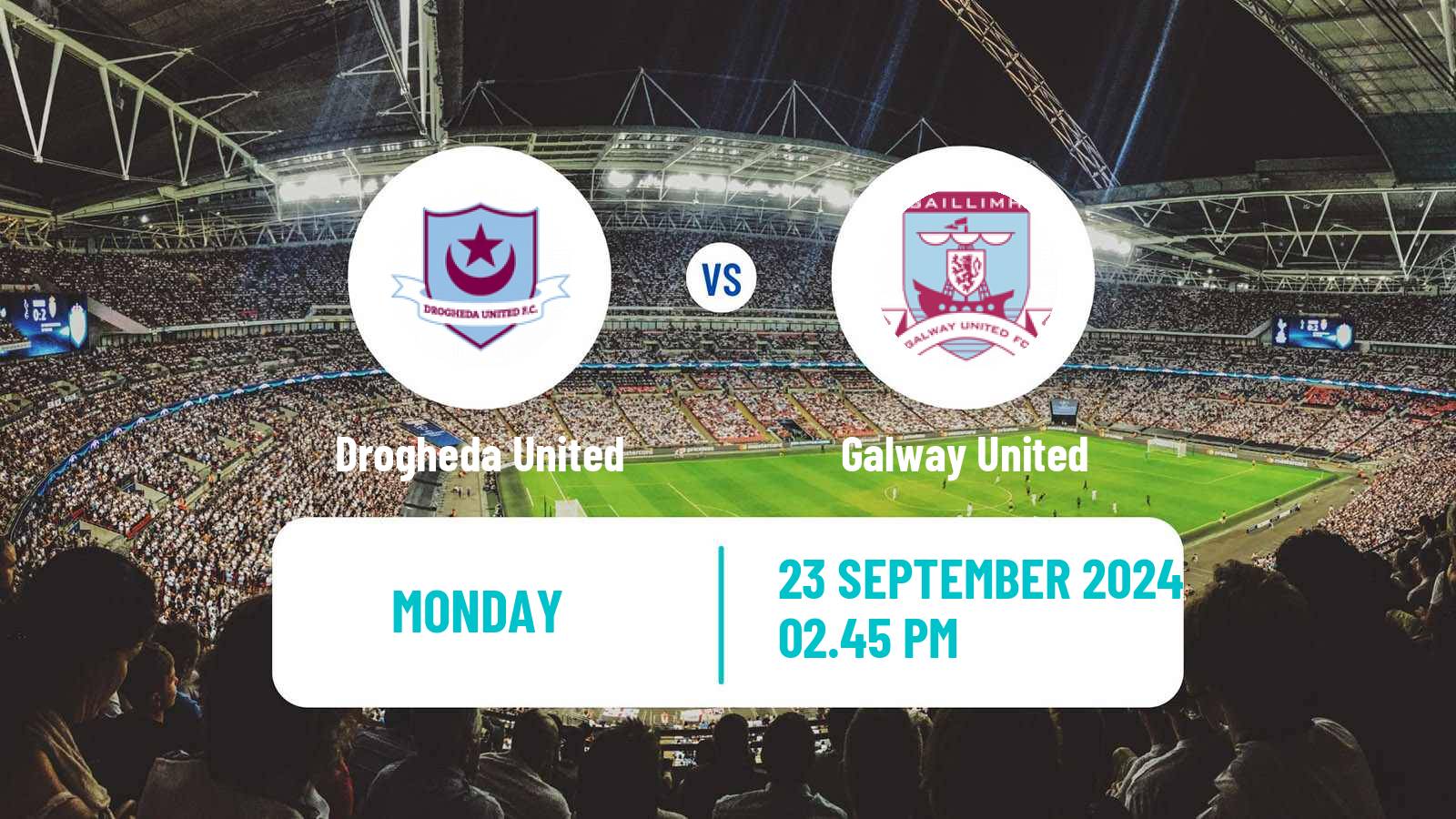 Soccer Irish Premier Division Drogheda United - Galway United