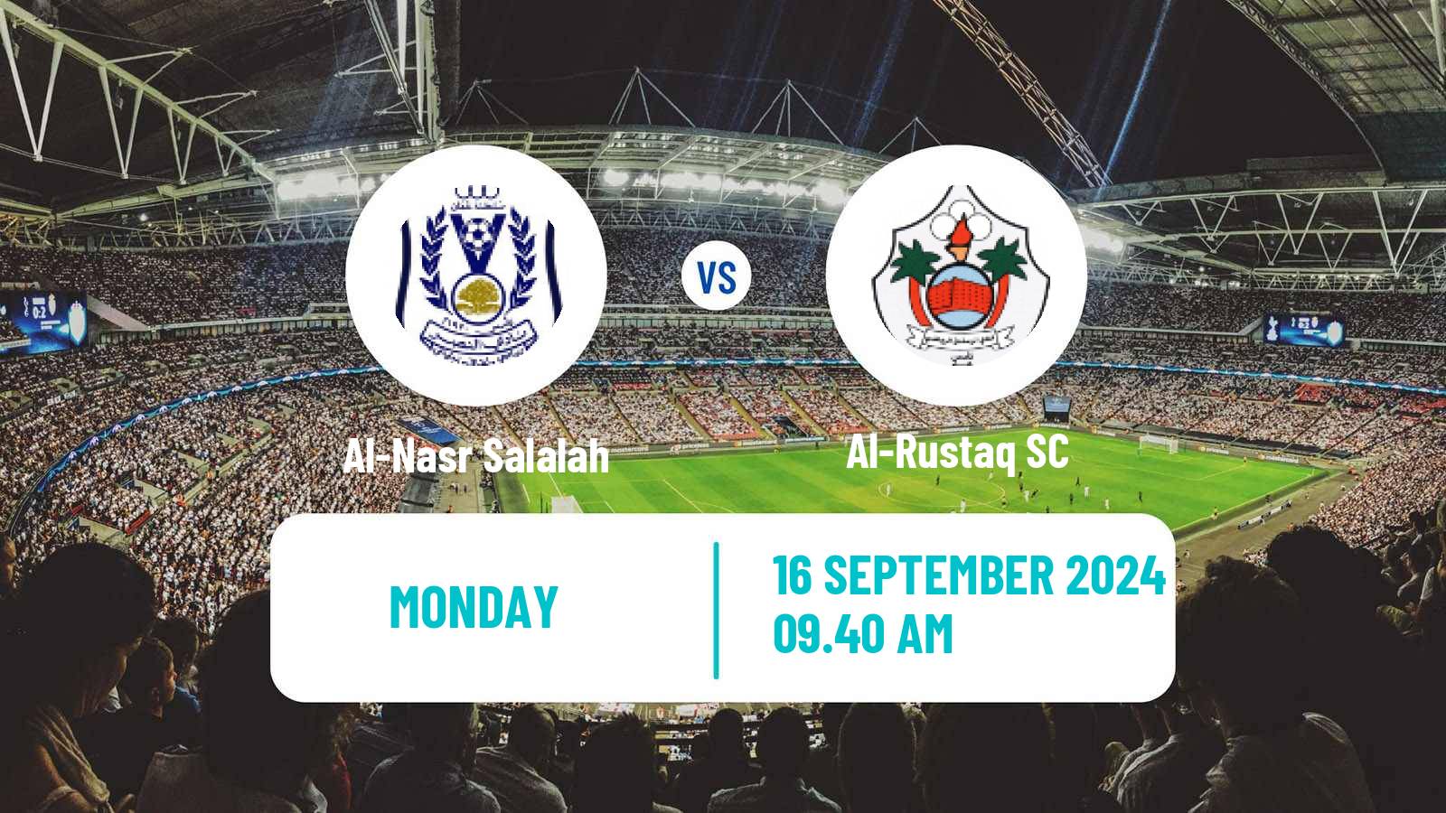 Soccer Omani League Al-Nasr Salalah - Al-Rustaq