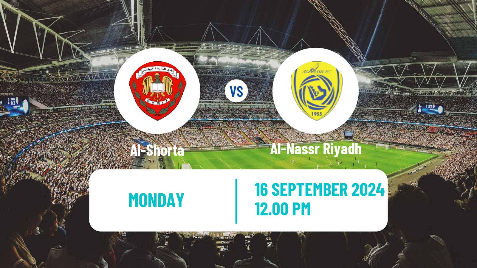 Soccer AFC Champions League Al-Shorta - Al-Nassr Riyadh