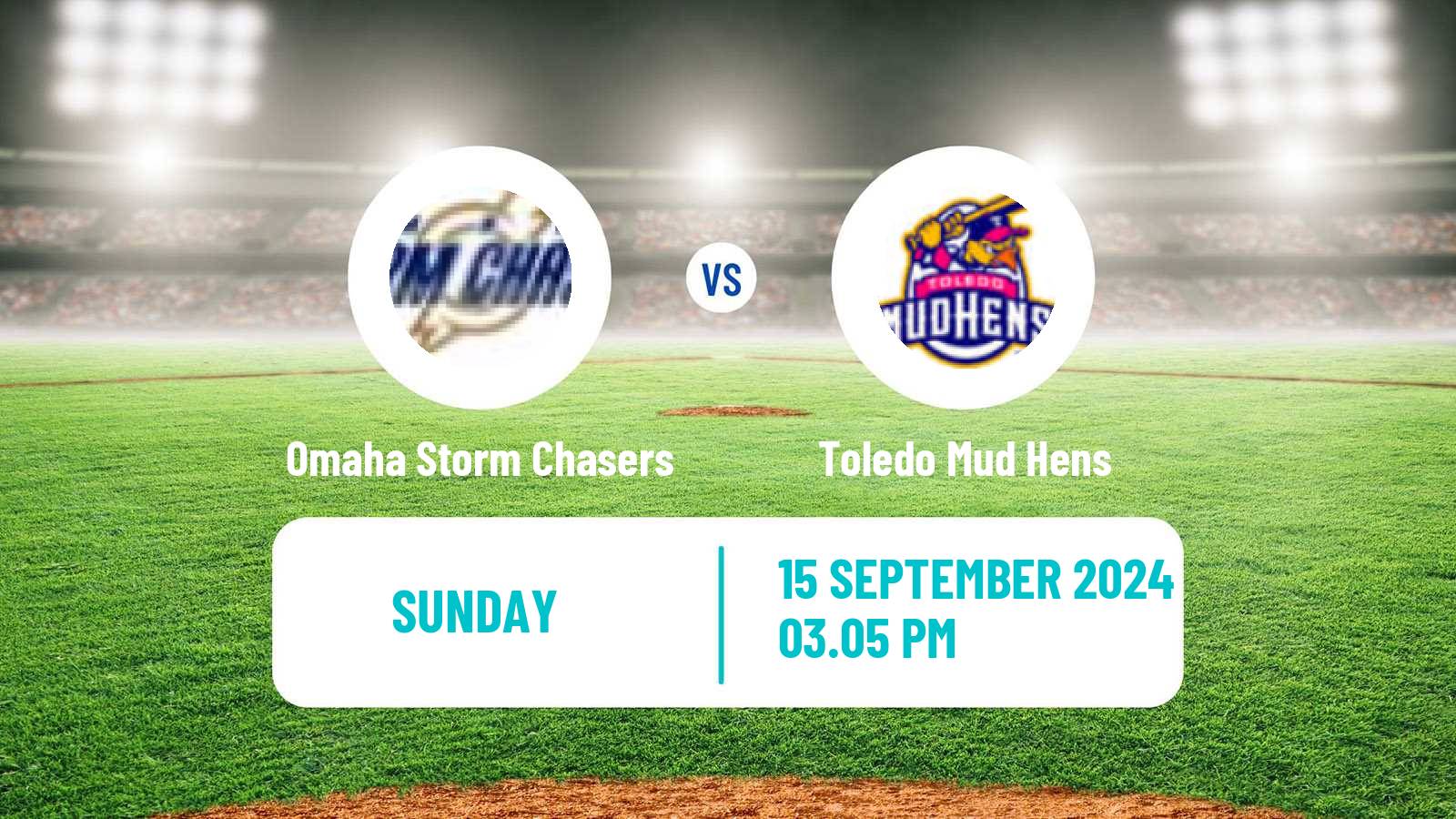 Baseball IL Omaha Storm Chasers - Toledo Mud Hens