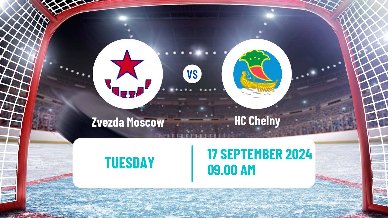 Hockey VHL Zvezda Moscow - Chelny