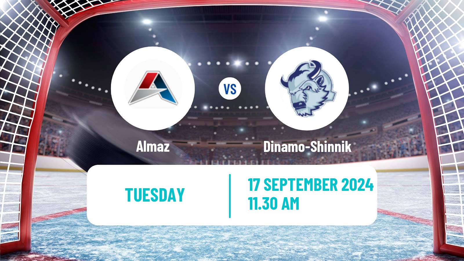 Hockey MHL Almaz - Dinamo-Shinnik