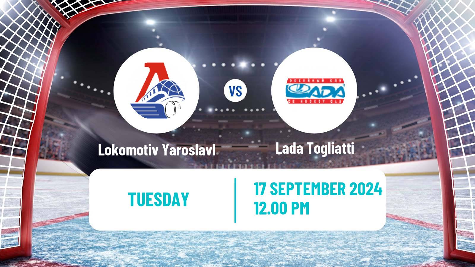 Hockey KHL Lokomotiv Yaroslavl - Lada Togliatti