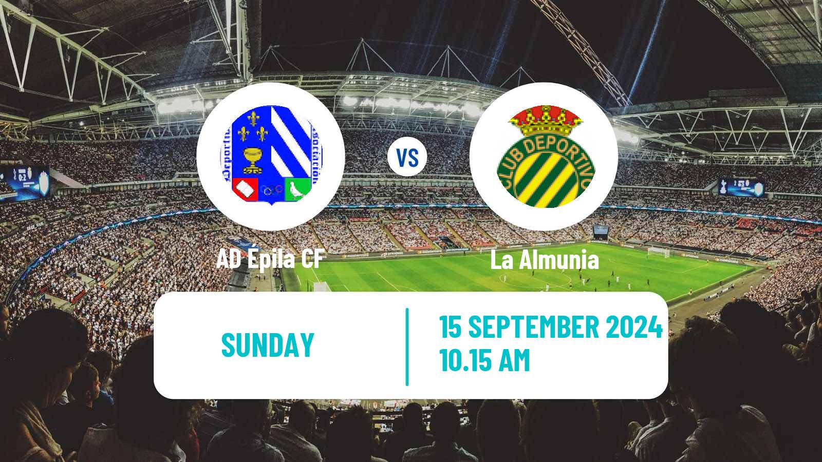 Soccer Spanish Tercera RFEF - Group 17 Épila - La Almunia