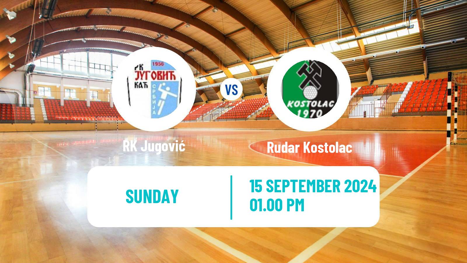 Handball Serbian Superliga Handball Jugović - Rudar Kostolac