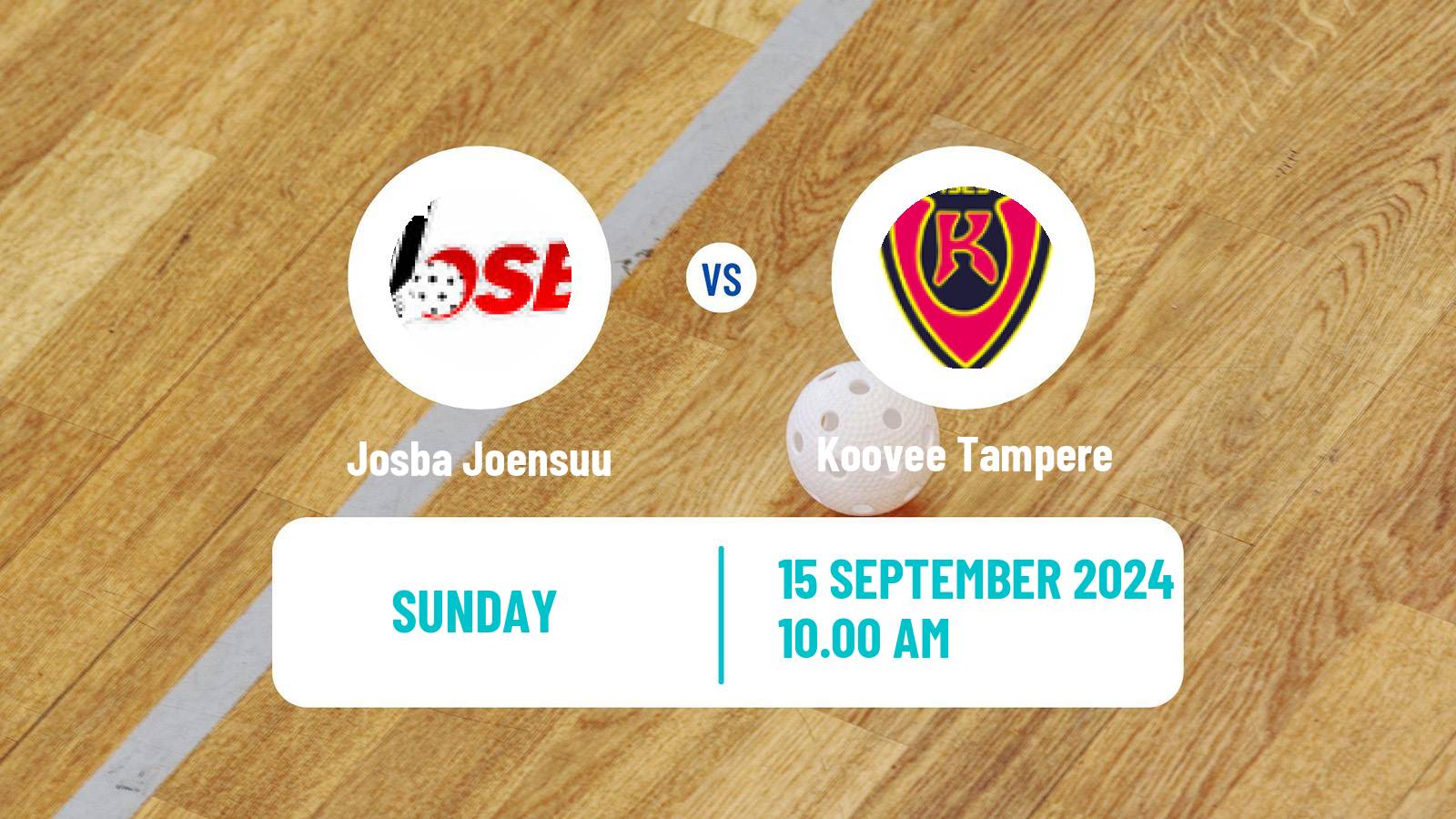 Floorball Finnish Divari Josba Joensuu - Koovee Tampere