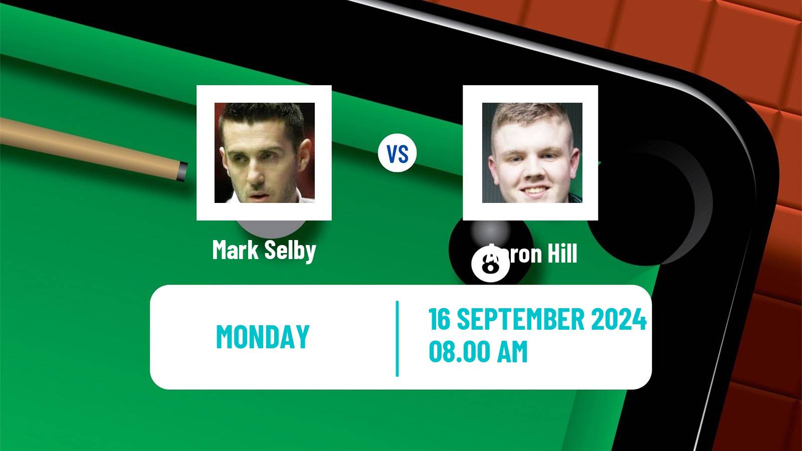 Snooker English Open Mark Selby - Aaron Hill