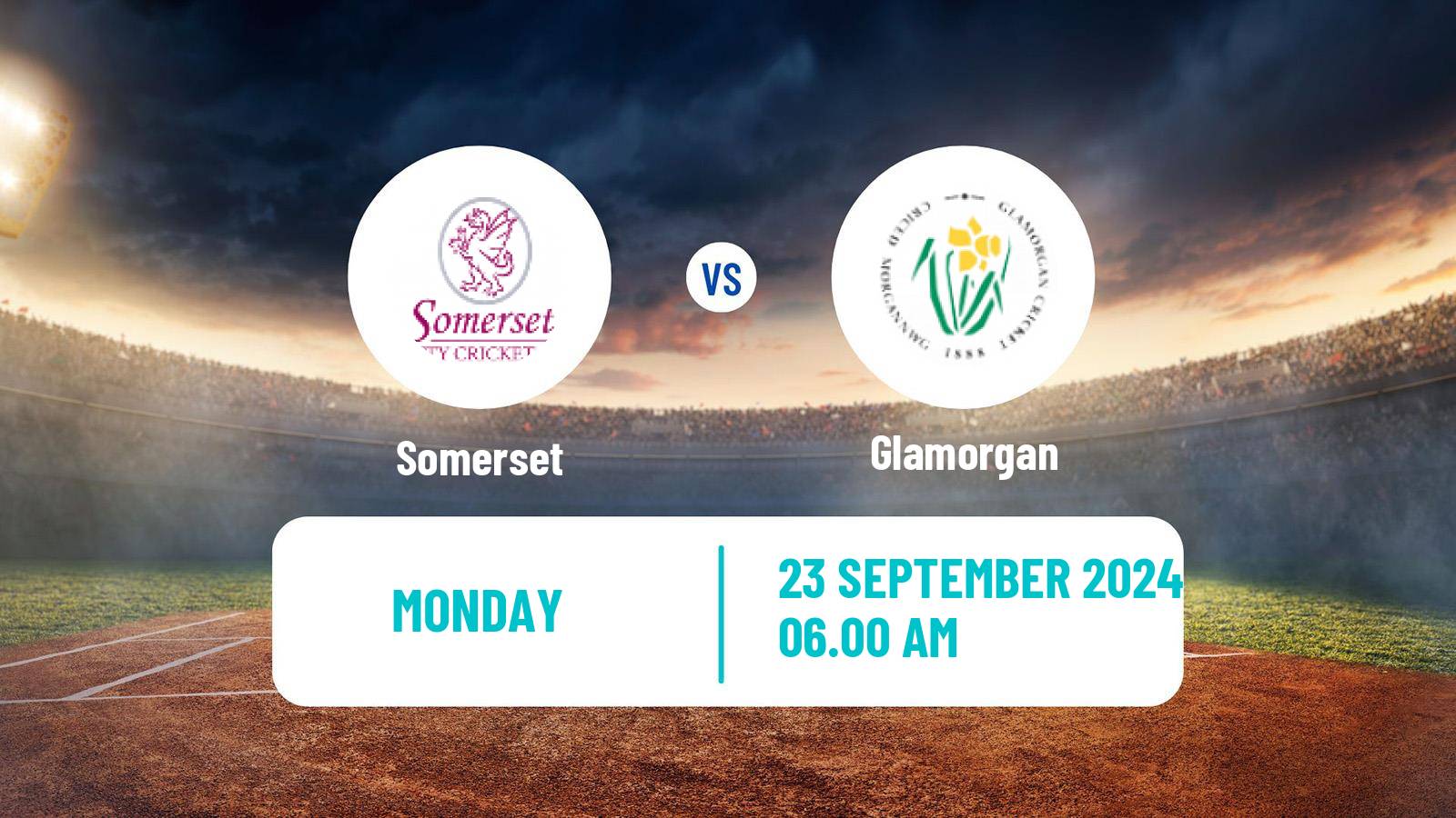 Cricket Royal London One-Day Cup Somerset - Glamorgan