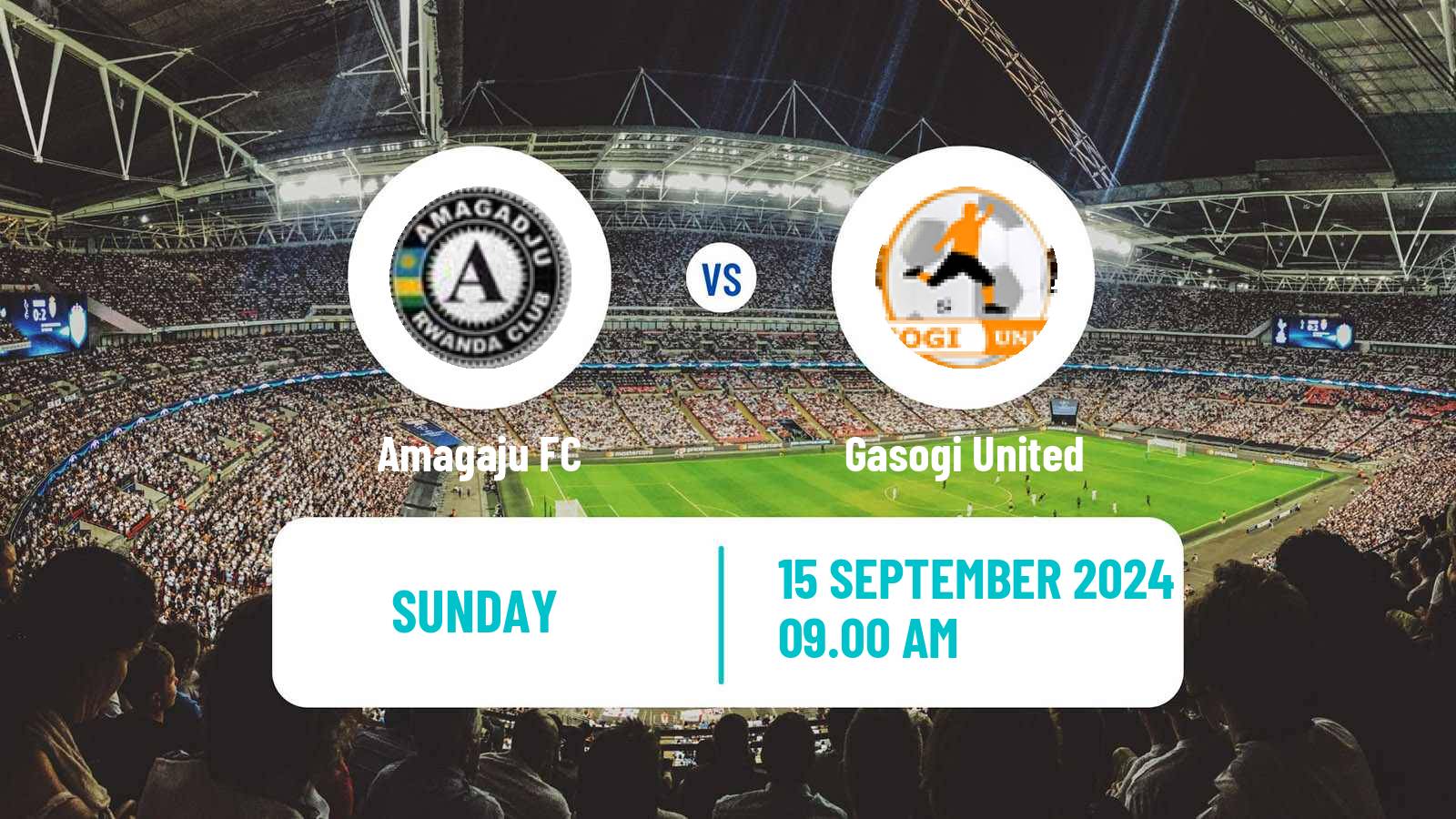 Soccer Rwanda Premier League Amagaju - Gasogi United