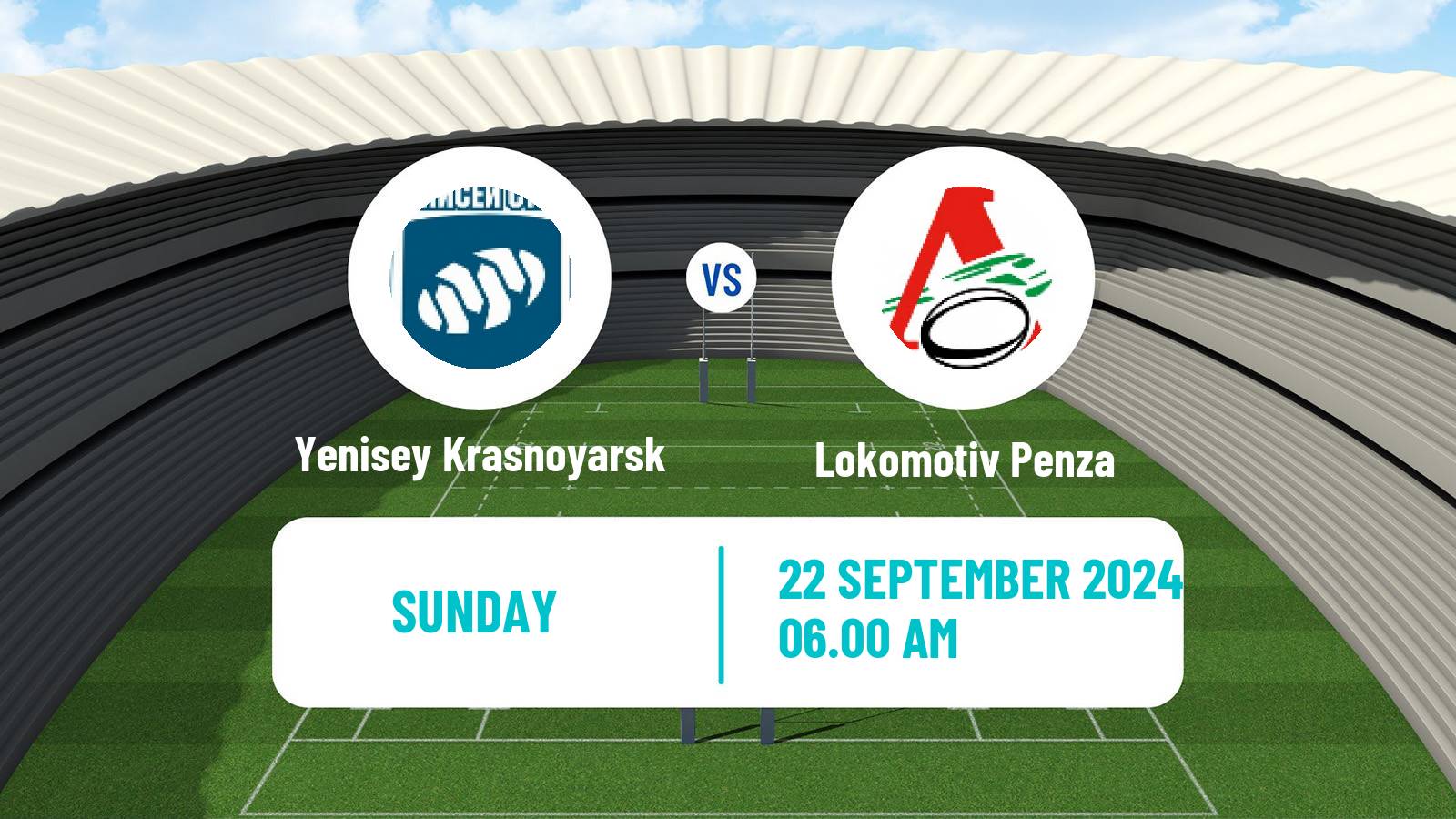 Rugby union Russian Premier League Rugby Yenisey Krasnoyarsk - Lokomotiv Penza