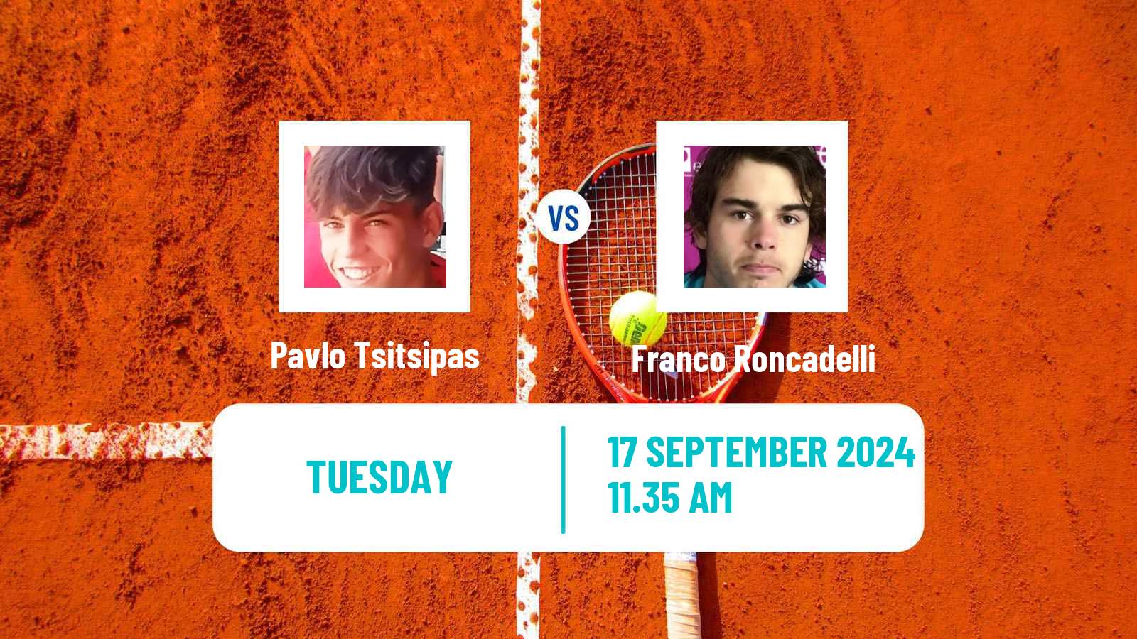 Tennis Cali Challenger Men Pavlo Tsitsipas - Franco Roncadelli