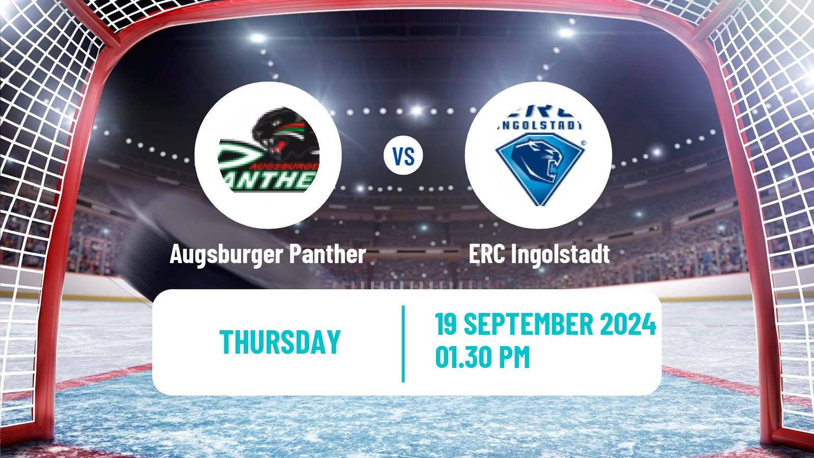 Hockey German Ice Hockey League Augsburger Panther - ERC Ingolstadt