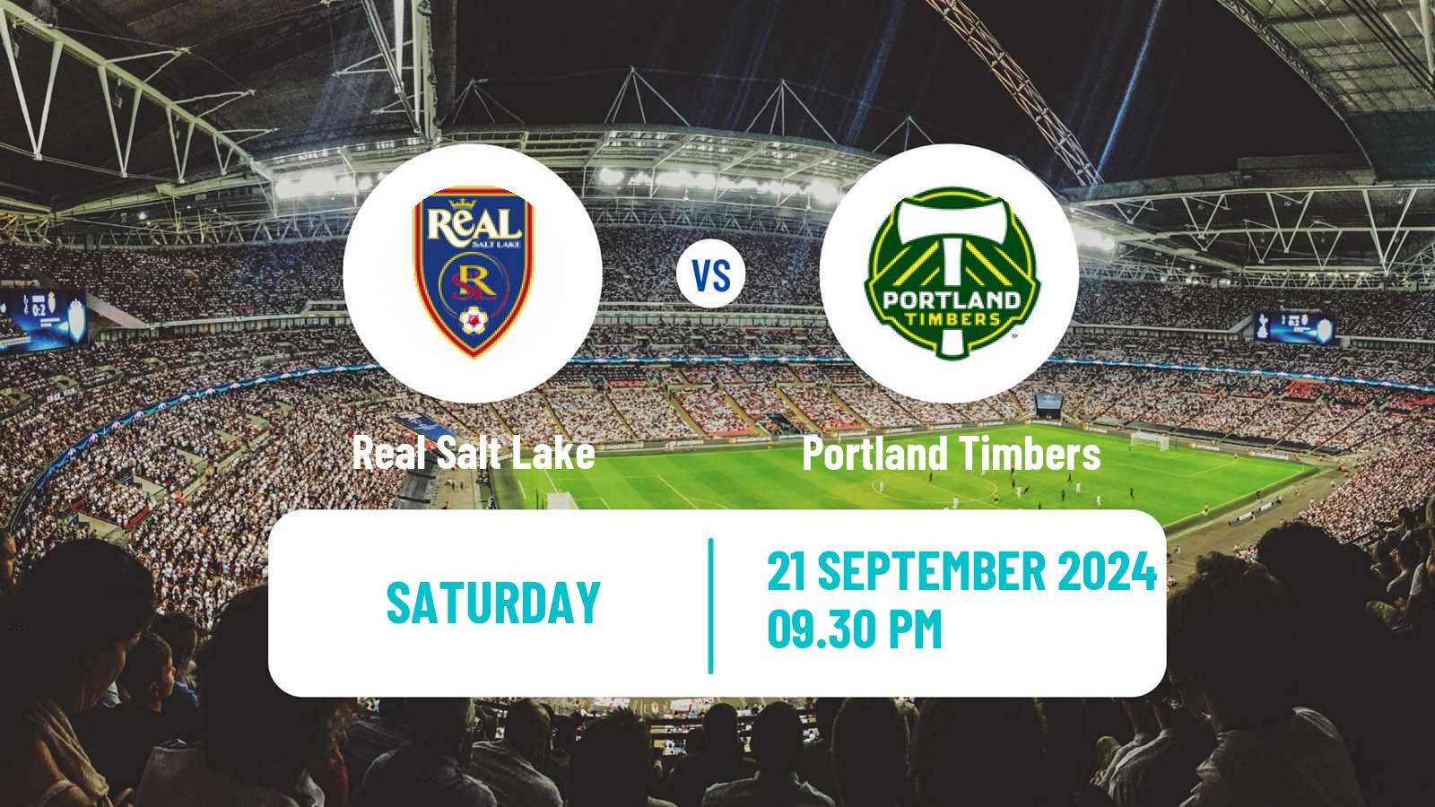 Soccer MLS Real Salt Lake - Portland Timbers