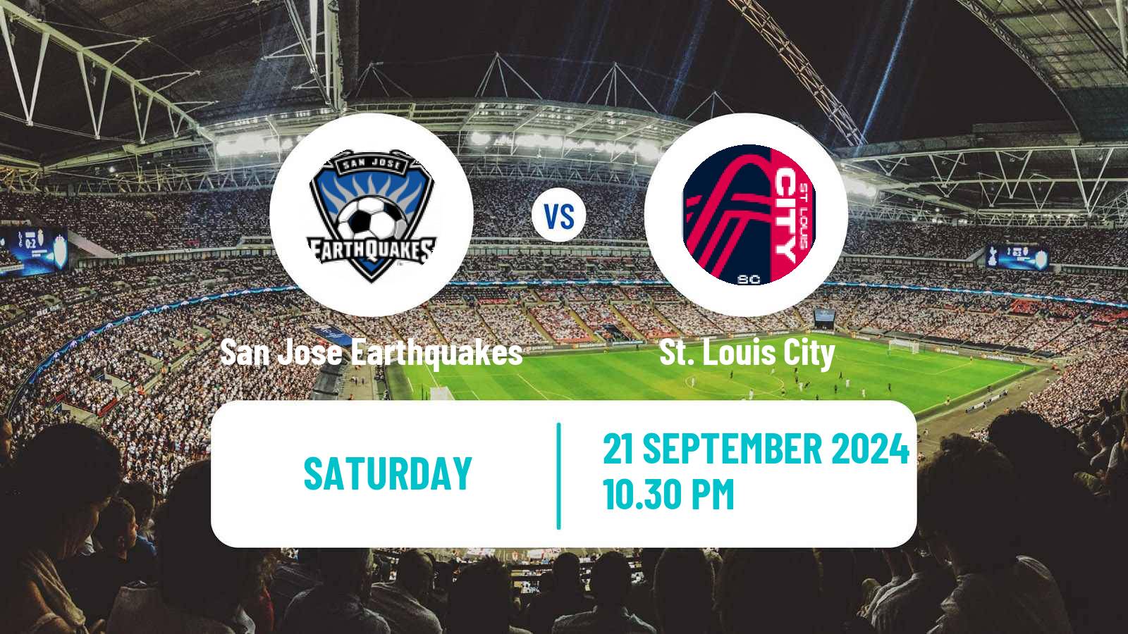 Soccer MLS San Jose Earthquakes - St. Louis City