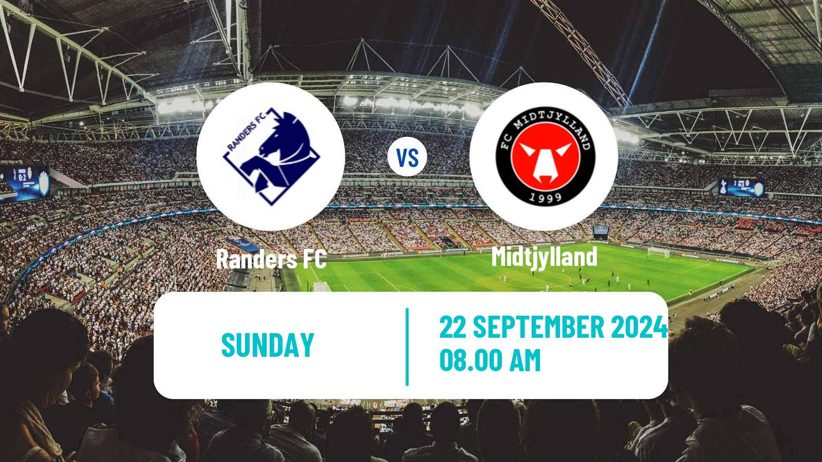 Soccer Danish Superliga Randers FC - Midtjylland