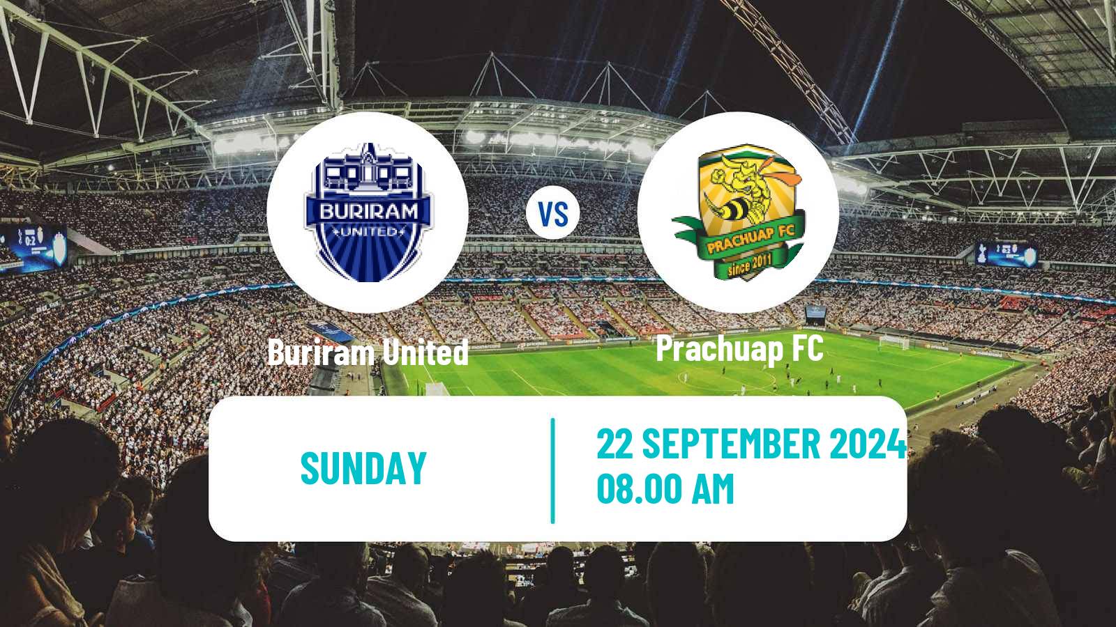 Soccer Thai League 1 Buriram United - Prachuap